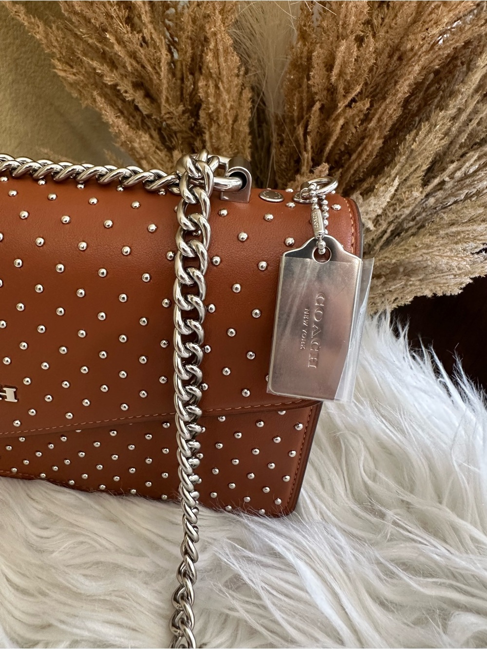 Coach Klare Envelope Crossbody Bag
With Rivets - Picture 10 of 16